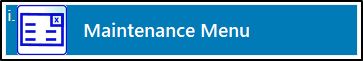MaintenanceMenu
